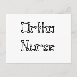 Ortho Nurse Postcard