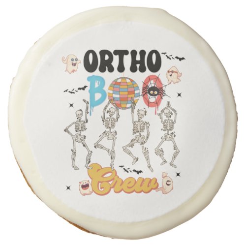 Ortho Orthopedic Halloween Boo Crew  Sugar Cookie