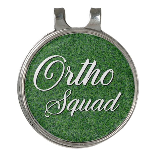 Ortho Squad Orthopedic Nurse Surgeon Golf Hat Clip