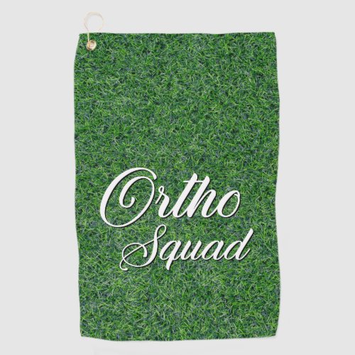 Ortho Squad Orthopedic Nurse Surgeon  Golf Towel