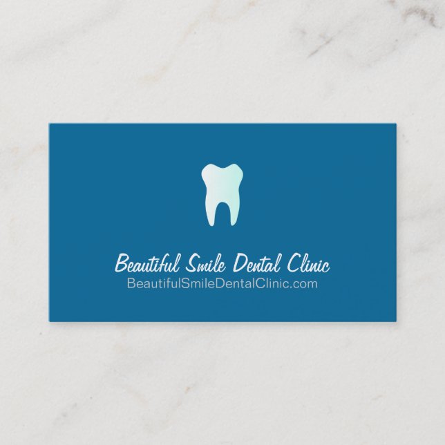 Orthodontist Appointment Cards- Color changeable Card (Front)