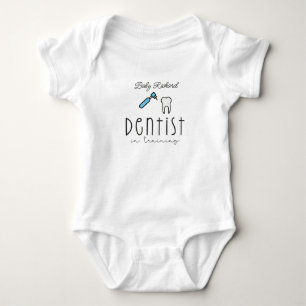 Orthodontist Baby Dentist in Training Dentist Bodysuit