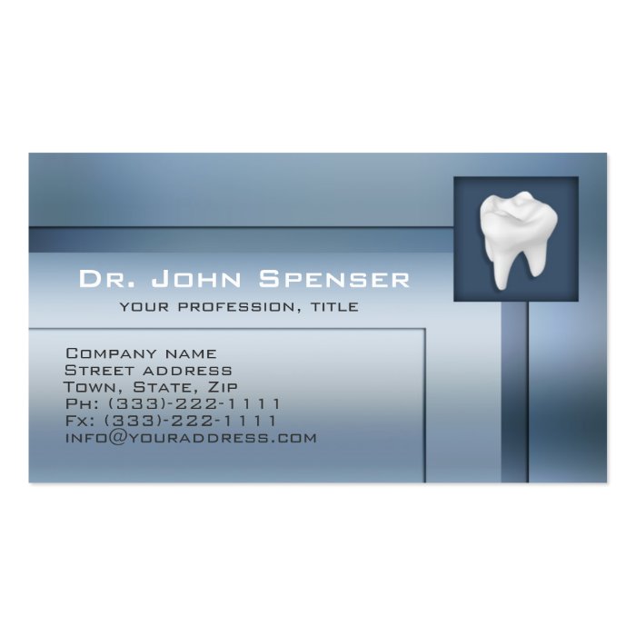 Orthodontist Business Card