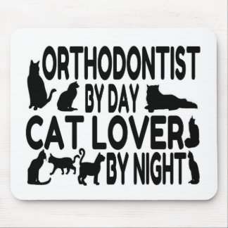 Orthodontist Cat Lover Mouse Pad