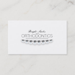 Orthodontist Dentist Dental Service Business Card