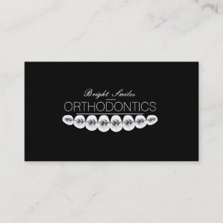 Orthodontist Dentist Dental Service Business Card