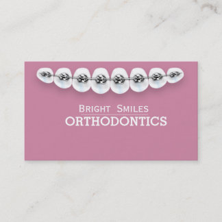 Orthodontist Dentist Standard Business Card