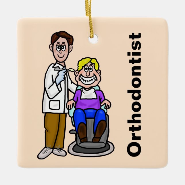Orthodontist  Ornament (Front)