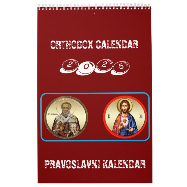 Orthodox calendar 2025 (Cover)