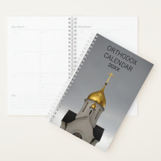 Orthodox Calendar Diary Russian Church Photo Planner
