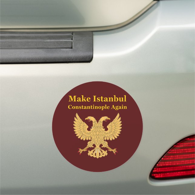 Orthodox Christian Byzantium Gift Car Magnet (In Situ)