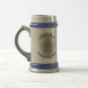 Orthodox Christian "Christ is Risen!" Beer Stein