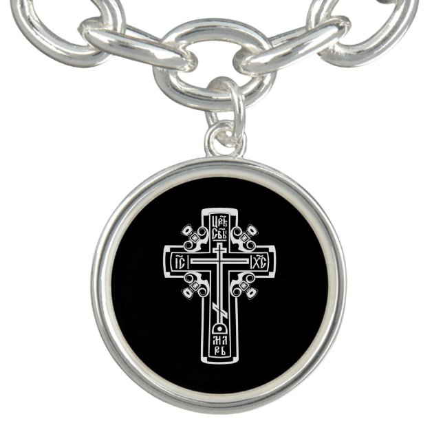Orthodox Christian cross Bracelet (Design)