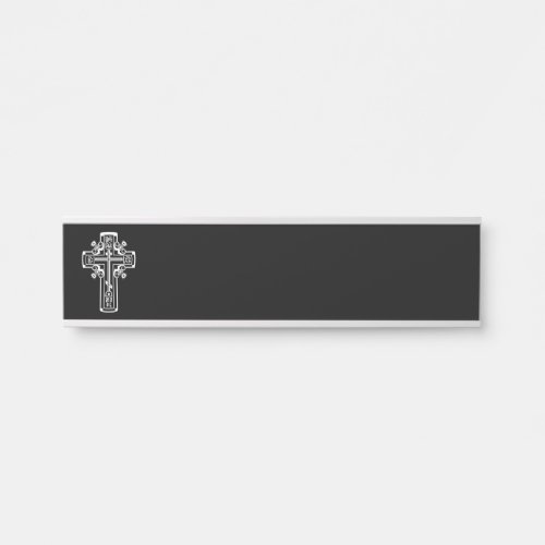 Orthodox Christian cross Door Sign