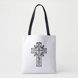 Orthodox Christian cross Tote Bag