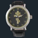 Orthodox Christian Cross Watch<br><div class="desc">Christ Pantocrator Orthodox Icon The Face Of Holy Christ Icon</div>