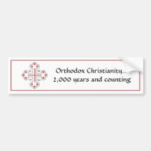 Orthodox Christian for 2,000 years and counting