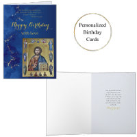 Orthodox Christian Jesus Christ Icon Birthday