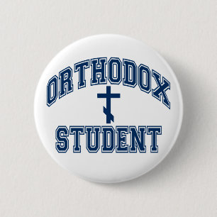 Orthodox Christian "Student" 2.25in. Button