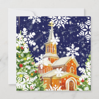 Orthodox Christmas Holiday Card