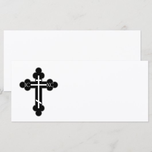 Orthodox cross (Front/Back)