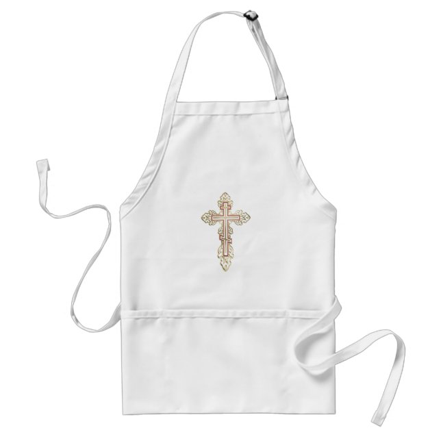 Orthodox cross adult apron (Front)
