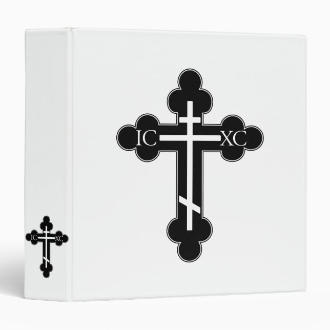 Orthodox cross binder (Front/Spine)