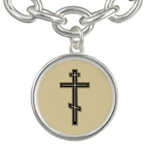 Orthodox cross bracelet