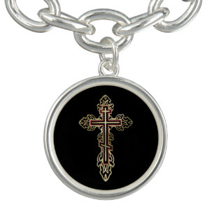 Orthodox cross bracelet