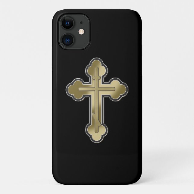 Orthodox cross Case-Mate iPhone case (Back)