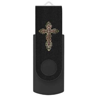 Orthodox cross flash drive