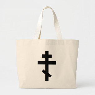 Orthodox Cross Large Tote Bag