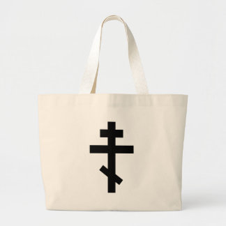 Orthodox Cross Large Tote Bag