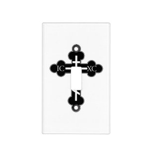 Orthodox cross light switch cover