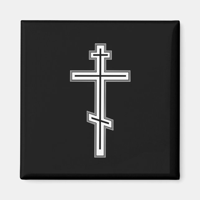 Orthodox cross magnet (Front)