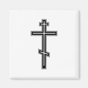 Orthodox cross magnet