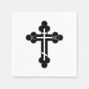 Orthodox cross napkins