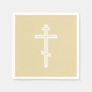 Orthodox cross napkins