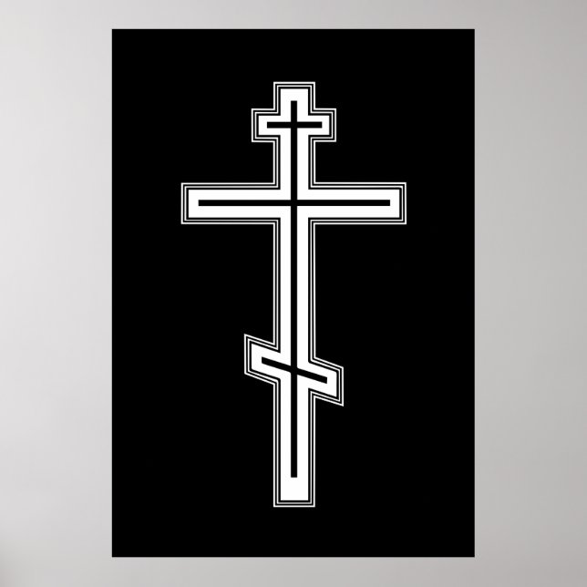 Orthodox cross poster (Front)