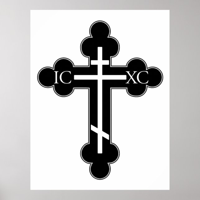Orthodox cross poster (Front)