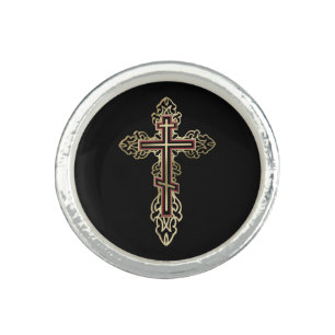 Orthodox cross ring