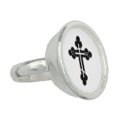 Orthodox cross ring (Side)