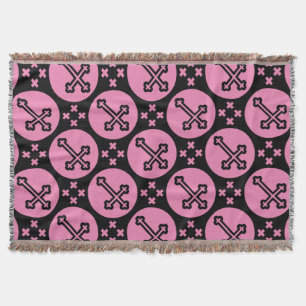Orthodox Cross Throw Blanket