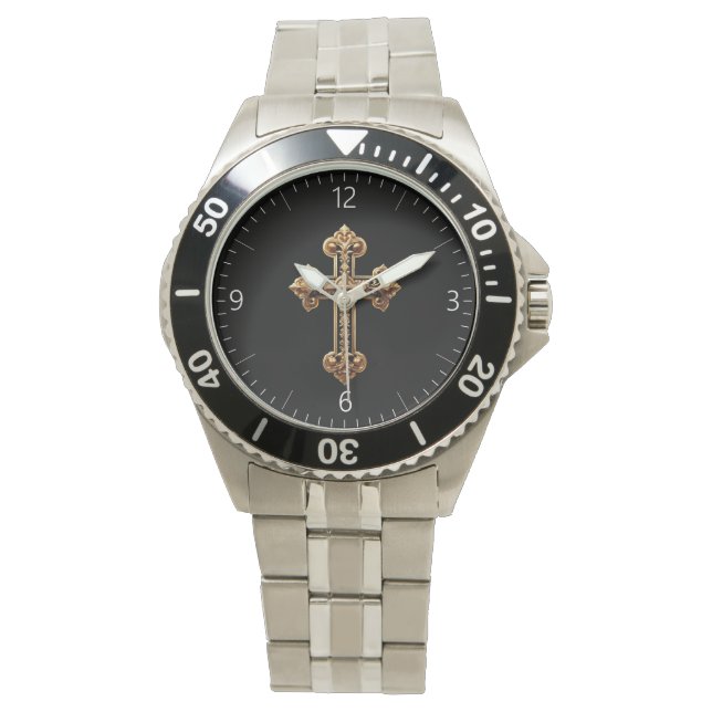 Orthodox cross watch (Front)