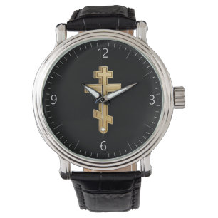 Orthodox cross watch