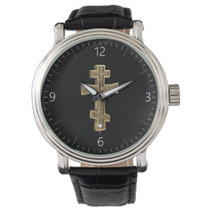Orthodox cross watch
