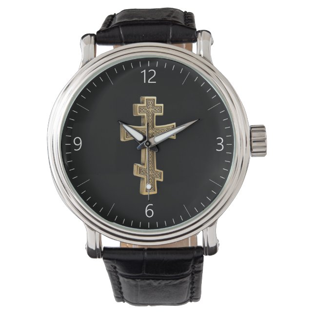 Orthodox cross watch (Front)