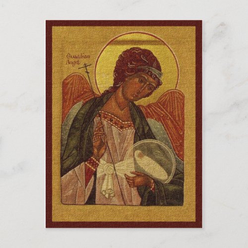 Orthodox Guardian Angel Postcard