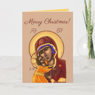 Orthodox Icon Christmas Card