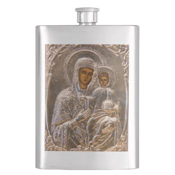 Orthodox Icon Flask by hildurbjorg at Zazzle